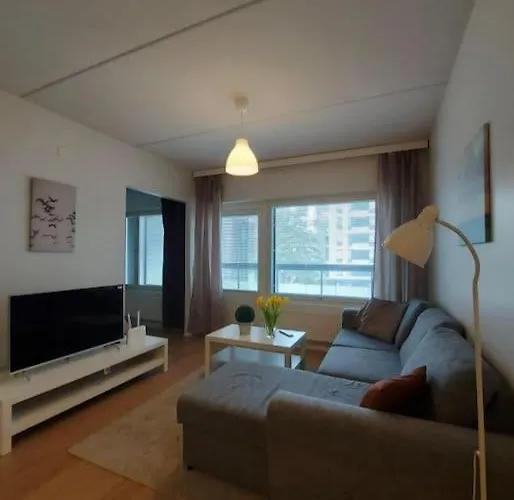 شقة Kotimaailma Helsinki - 1br, Tapiola إسبو